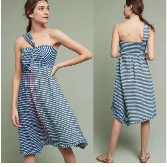 Anthropologie Maeve Waverly Dress  NEW - Picture 1 of 13